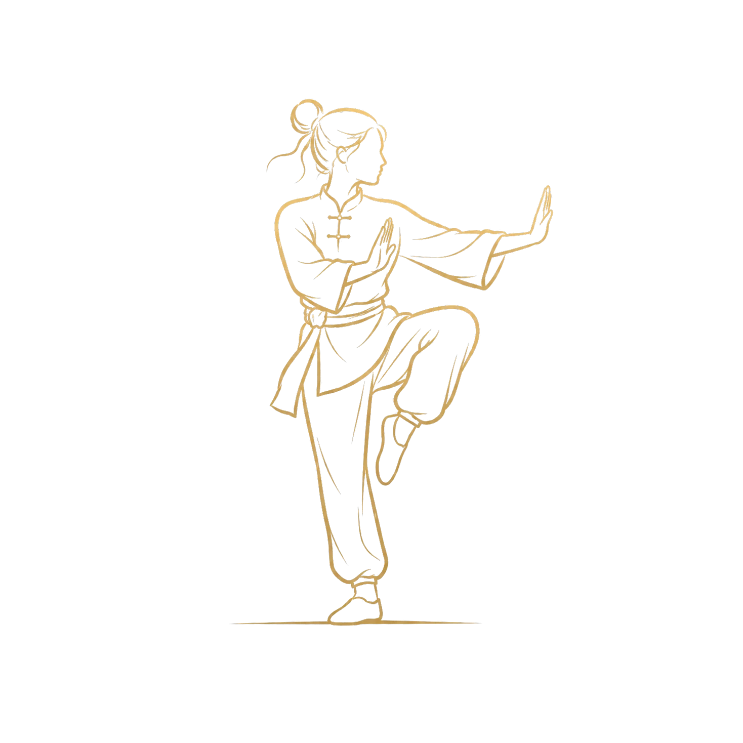 Illustration de la posture d'équilibre